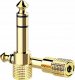 Adapter AV QGeeM Przejściówka mały Jack - duży jack 3,5mm - 6,35mm 1