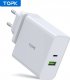 Ładowarka Topk Ładowarka sieciowa 87W USB typ C + USB mac 1