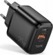 Ładowarka Topk Szybka Ładowarka sieciowa USB + USB C PD 20W 1