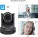 Kamera internetowa Rocware Kamera USB PTZ 1080p do wideokonferencji - ROCWARE RC20 3