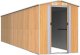 vidaXL Szopa ogrodowa, jasnobrązowa 192x772x223 cm, stal galwanizowana 3