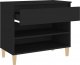 vidaXL vidaXL Szafka na buty, czarna, 70x36x60 cm, materiał drewnopochodny 6