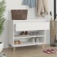 vidaXL vidaXL Półka na buty, biały, 70x36x60 cm, materiał drewnopochodny 2