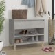 vidaXL vidaXL Szafka na buty, szarość betonu, 70x36x60 cm 1