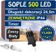 Okej Lux SOPLE 500 LED 25M ZIMNY BIAŁY TIMER FLASH 1