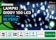 Lampki choinkowe Okej Lux 100 LED białe ciepłe 7