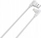 Kabel USB Maxximus USB-A - Lightning 1 m Biały (PRZ000262) 1