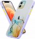 Maxximus MX AQUARELLE IPHONE 12 ŻÓŁTO-NIEBIESKI / YELLOW-NAVY 1