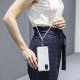 OEM UNIWERSALNA SMYCZ NA SZYJĘ DO TELEFONU / NA RAMIĘ, GRAY / SZARY 14