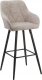 Beliani Zestaw 2 krzeseł barowych beżowy DARIEN! 3