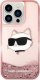 Karl Lagerfeld Karl Lagerfeld KLHCP14LLNCHCP iPhone 14 Pro 6,1" różowy/pink hardcase Glitter Choupette Head NoSize 3