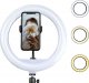 Lampa pierścieniowa 4kom.pl  LED 70W Ring uchwyt na telefon do zdjęć filmów fotograficzna + statyw 220cm Pilot 3