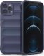 4kom.pl Magic Shield Case etui do iPhone 12 Pro elastyczny pancerny pokrowiec ciemnoniebieski 1