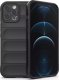 4kom.pl Magic Shield Case etui do iPhone 12 Pro Max elastyczny pancerny pokrowiec czarny 1