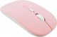 Mysz Alogy Myszka mysz bezprzewodowa komputerowa Alogy Mouse Bluetooth do laptopa tabletu Różowa 1