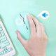 Mysz Alogy Myszka Alogy Wireless Silent Mouse bezprzewodowa Bluetooth Miętowa 4