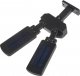 Maclean Solarna lampa uliczna LED z czujnikiem ruchu i pilotem Maclean IP54, 5W, 2x450lm, 6500K, Li-ion 2400 mAh, 3 tryby pracy MCE447 1