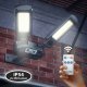 Maclean Solarna lampa uliczna LED z czujnikiem ruchu i pilotem Maclean IP54, 5W, 2x450lm, 6500K, Li-ion 2400 mAh, 3 tryby pracy MCE447 2