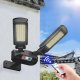 Maclean Solarna lampa uliczna LED z czujnikiem ruchu i pilotem Maclean IP54, 5W, 2x450lm, 6500K, Li-ion 2400 mAh, 3 tryby pracy MCE447 8