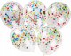 Arpex BALONY TRANSP Z NADRUKIEM KONFETTI 6