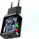 Ładowarka Alogy Ładowarka sieciowa Alogy szybka USB-A Quick Charge QC 3.0 Czarna + Kabel USB-A do USB-C 5