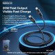 Kabel USB Remax USB-C - Lightning 1.2 m Czarny 1