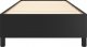 vidaXL vidaXL Rama łóżka, czarna, 90x200 cm, obite sztuczną skórą 5
