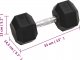 vidaXL vidaXL Hantle, 2 szt., 25 kg, żeliwne 7