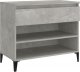 vidaXL vidaXL Szafka na buty, szarość betonu, 70x36x60 cm 1