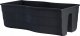 Form-Plastic Doniczka na balustradę, skrzynka balkonowa Wave 2489-014, Kolor Antracyt, Form-Plastik, Wymiary 58.5x29x20 cm 1