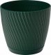 Formplastic Doniczka okrągła MIKA 4590-075, Kolor Leśny mech, Form-Plastik, Wymiary 26.5x25 cm 1