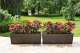 Lamela Skrzynka balkonowa BEGONIA LA627-50, Doniczka prostokątna 56x19 cm, Kolor Grafitowy, Lamela 6