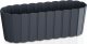 Prosperplast Doniczka podłużna, skrzynka balkonowa BOARDEE DDEC400-S433, Kolor Antracyt, Prosperplast, Wymiary 38.3x14.4x13 cm 1