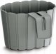 Prosperplast Doniczka na balustradę, skrzynka balkonowa BOARDEE DDEZ200-405U, Kolor Szary kamienny, Prosperplast, Wymiary 19.4x21.2x13 cm 1