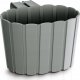 Prosperplast Doniczka na balustradę, skrzynka balkonowa BOARDEE DDEZ200-405U, Kolor Szary kamienny, Prosperplast, Wymiary 19.4x21.2x13 cm 1
