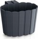 Prosperplast Doniczka na balustradę, skrzynka balkonowa BOARDEE DDEZ200-S433, Kolor Antracyt, Prosperplast, Wymiary 19.4x21.2x13 cm 1