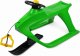 PrimeGarden Sportowe Sanki F1 CONTROL zielone z kierownicą 1