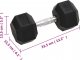 vidaXL Hantle, 2 szt., 30 kg, żeliwne 7