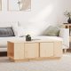 vidaXL vidaXL Stolik kawowy, 110x50x40 cm, lite drewno sosnowe 1