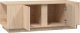 vidaXL vidaXL Stolik kawowy, 110x50x40 cm, lite drewno sosnowe 5