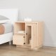 vidaXL vidaXL Szafki nocne, 2 szt., 50x34x50 cm, lite drewno sosnowe 3