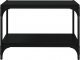 vidaXL vidaXL Szafka pod TV, czarna 60x33x41 cm materiał drewnopochodny/stal 5