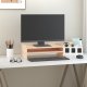 vidaXL vidaXL Podstawka na monitor, 50x24x16 cm, lite drewno sosnowe 3