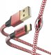 Kabel USB Hama USB-A - USB-C 1.5 m Czerwono-biało-niebieski (002015590000) 5
