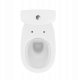 Zestaw kompaktowy WC Cersanit (kompakty WC bezkołnierzowe CleanOn) WC kompakt 683 ARTECO CleanOn 021 NEW 3/5 z deską polipropylenową, wolnoopadającą (K667-074) 1