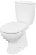 Zestaw kompaktowy WC Cersanit (kompakty WC bezkołnierzowe CleanOn) WC kompakt 683 ARTECO CleanOn 021 NEW 3/5 z deską polipropylenową, wolnoopadającą (K667-074) 3