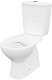 Zestaw kompaktowy WC Cersanit (kompakty WC bezkołnierzowe CleanOn) WC kompakt 683 ARTECO CleanOn 021 NEW 3/5 z deską polipropylenową, wolnoopadającą (K667-074) 5