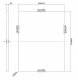 Cersanit (Blaty) Blat LARGA 60 NIEBIESKI (S932-030) 2
