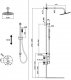 Zestaw prysznicowy Cersanit SET B552 zestaw podtynkowy, ZEN chrom, z baterią termostatyczną wannowo-natryskową, z boksem (S952-032) 1