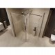 Cersanit (kabiny walk-in) SET B808: Kabina walk-in MILLE z ruchomą ścianką chrom 90x90x90x30x200 (S601-195) 1